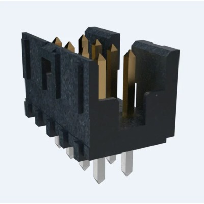 Amphenol Communications Solutions Minitek Series Straight Through Hole PCB Header, 8 Contact, 2 mm Pitch, 2 98414-G06-08ULF