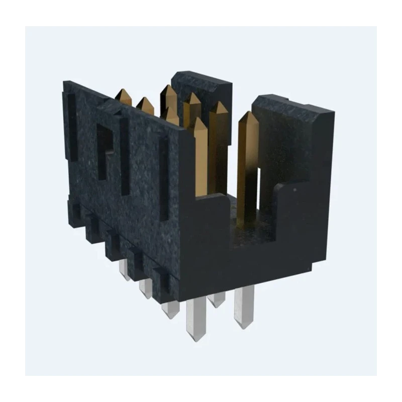 Amphenol Communications Solutions Minitek Series Straight Through Hole PCB Header, 8 Contact, 2 mm Pitch, 2 98414-G06-08ULF