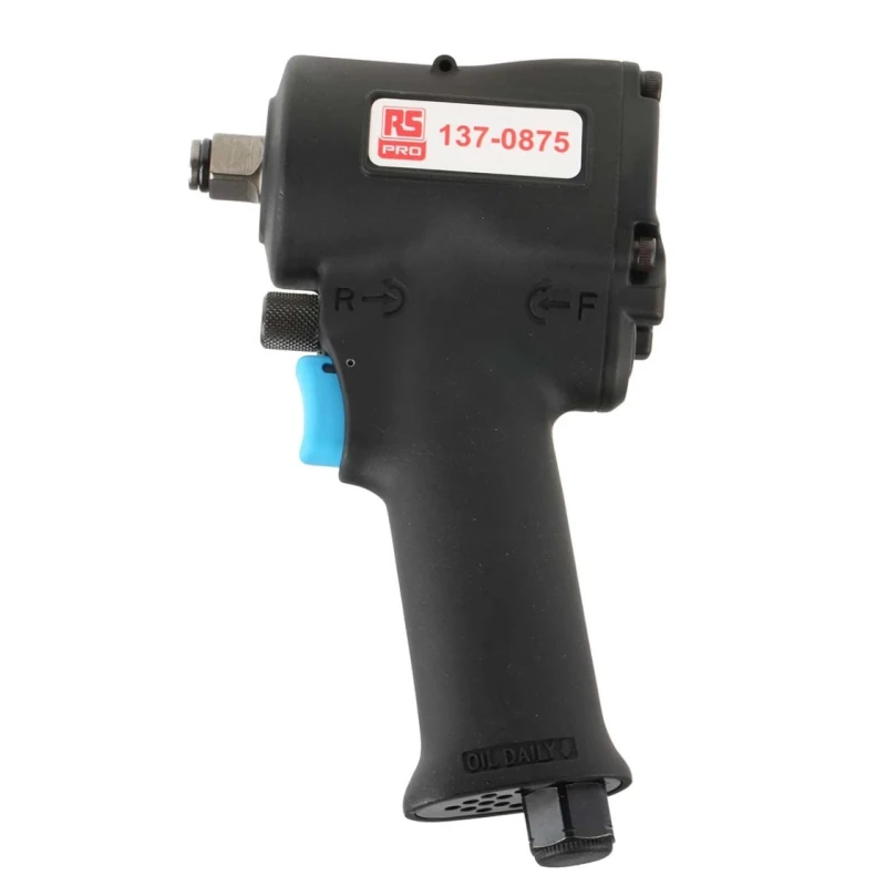 RS PRO 1/2 in Air Impact Wrench Stubby Compact High Torque 678Nm 10000rpm APP200