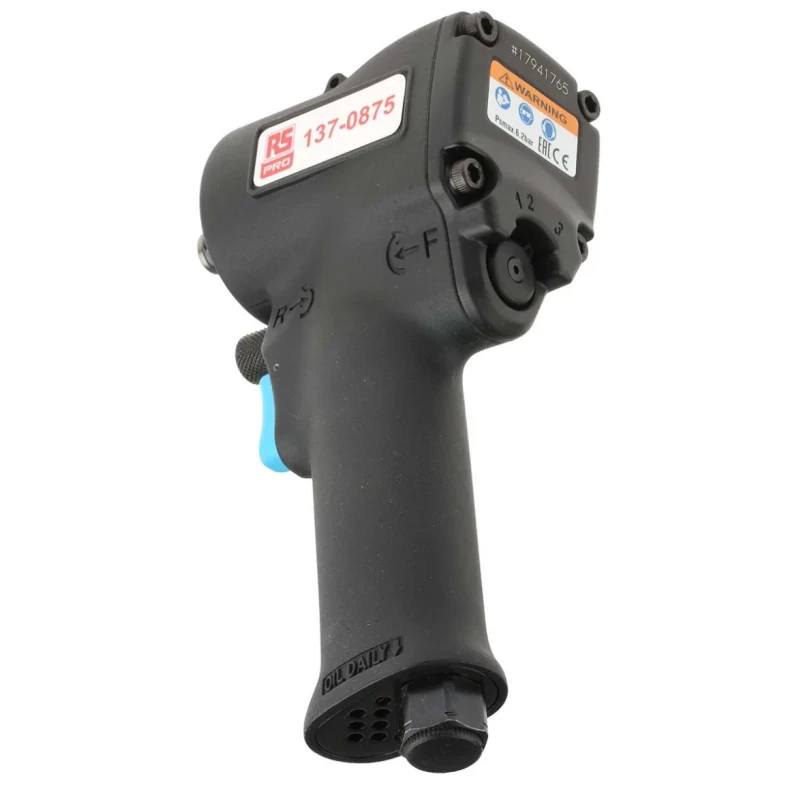 RS PRO 1/2 in Air Impact Wrench Stubby Compact High Torque 678Nm 10000rpm APP200