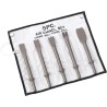 RS PRO 5 Piece Chrome Moly Forged Chisel Set with 401" Parker Taper Shank 137-0899