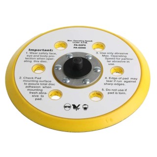 RS PRO Backing Pad for Use with Sanding Papers 6 Inch, Durable, Balanced 137-0900