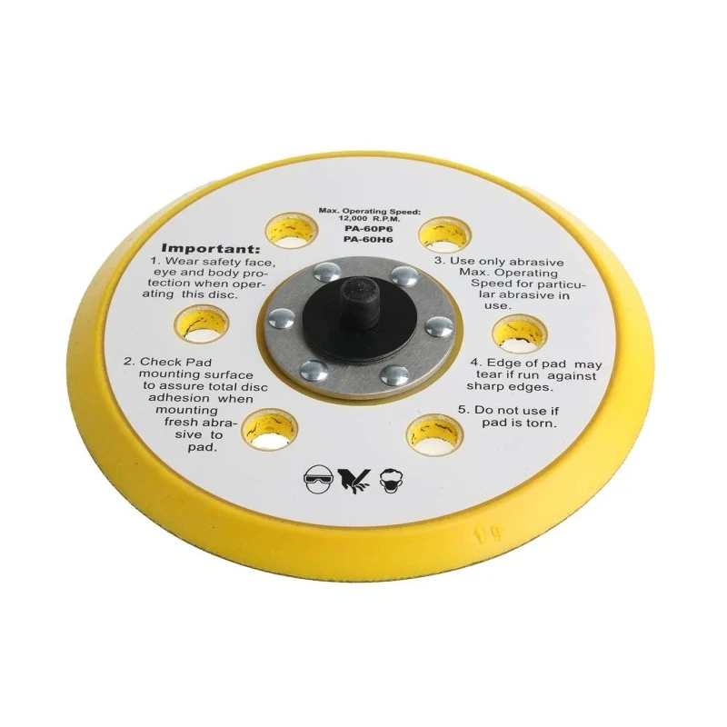 RS PRO Backing Pad for Use with Sanding Papers 6 Inch, Durable, Balanced 137-0900