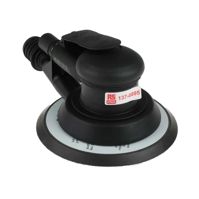 RS PRO 152.4 mm Orbital Sander 70.8 L/min Air Consumption 12000 rpm Speed 1/4 in Air Inlet 137-0895