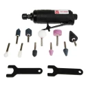 RS PRO 20000rpm Air Die Grinder 165mm Overall Length 6.35mm Inlet Size Taiwan 137-0892