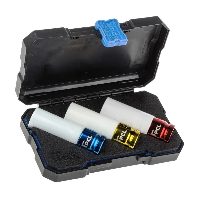 RS PRO 3-Piece 1/2 in Hexagon Impact Socket Set Chrome Molybdenum Steel ANSI Standard 137-0910