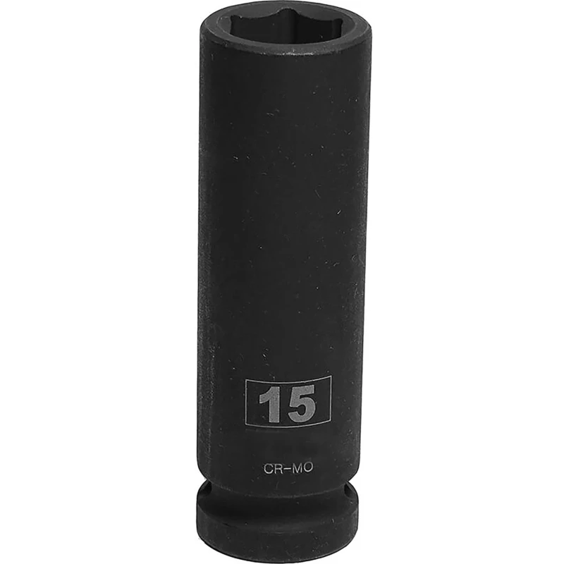 RS PRO 15 mm Deep Impact Socket 12.7 mm Square Drive 137-0917