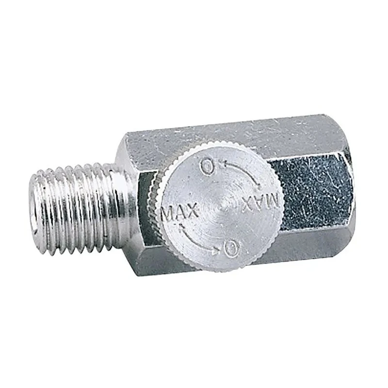 RS PRO Flow Controller Flow Regulator Inlet Female Threaded 1/4 in Outlet Male Threaded 1/4 in 137-0946