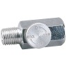 RS PRO Flow Controller Flow Regulator Inlet Female Threaded 1/4 in Outlet Male Threaded 1/4 in 137-0946