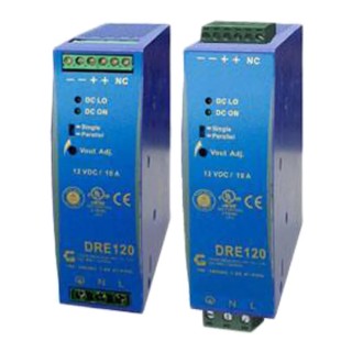 Chinfa DRE120 Switched Mode DIN Rail Power Supply 264V AC Input 12V DC, 10A Output, 120W Power DRE120