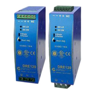 Chinfa DRE120 Switched Mode DIN Rail Power Supply 264V AC Input 12V DC, 10A Output, 120W Power DRE120