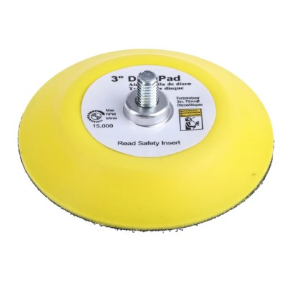RS PRO 3" Velcro Backing Pad for Use with Abrasive Disc Taiwan 137-0949