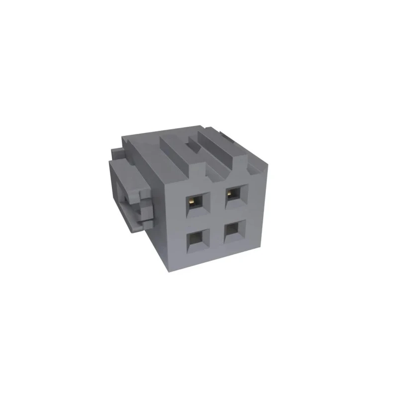 Amphenol Communications Solutions 4-Way IDC Connector Female for Cable, 2 Row 71600-104LF