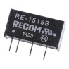 Recom DC/DC Converter 15V DC Output 66mA, 15V DC Input, 1W Power, SIP 7-Pin Through Hole Package RE-1515S