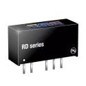 Recom DC/DC Converter SIP7 Type, Dual ±15V Output, 2W Power, 12V DC Input, 66mA Output Current, Through Hole Mount RD-1215D