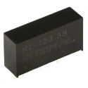 Recom DC/DC Converter 3.3V DC Output 300mA 12V DC Input Through Hole SIP Package RE-123.3S