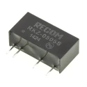 Recom 2W SIP DC/DC Converter, 5V DC Output, 400mA, 5V DC Input, 4.5V Minimum Input, Through Hole Mount RKZ-0505S