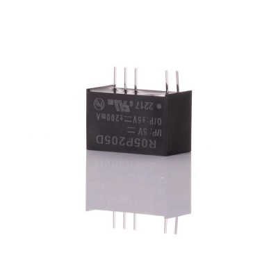 Recom DC/DC Converter Dual Output 5V DC 200mA 5.5V Input 4.5V Input 0.5W Through Hole SIP7 Package R05P205D