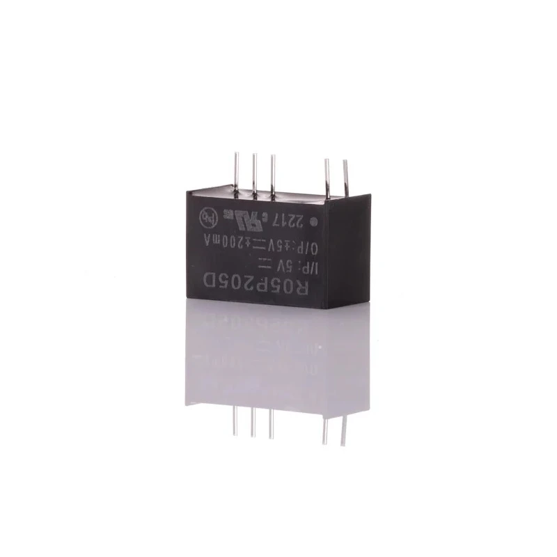 Recom DC/DC Converter Dual Output 5V DC 200mA 5.5V Input 4.5V Input 0.5W Through Hole SIP7 Package R05P205D