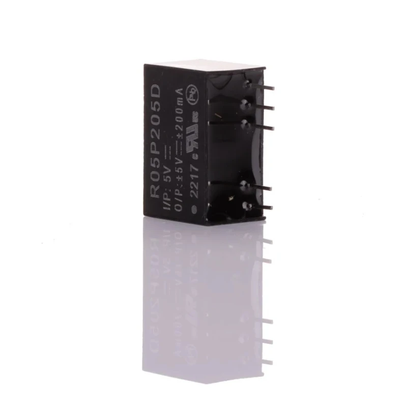 Recom Dual Output DC/DC Converter 5 V DC 200 mA 0.5 W SIP7 Through Hole R05P205D