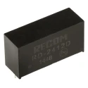 Recom DC/DC Converter Dual Output 12V dc 84 mA 24V dc Input Through Hole 7-Pin RD-2412D
