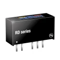 Recom DC/DC Converter Dual Output 12V dc 84 mA 24V dc Input Through Hole 7-Pin RD-2412D