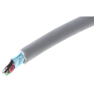 Alpha Wire Alpha Essentials LSZH Communication & Control Series Data Cable 3 Pairs 6 Cores 0.22 mm² 30 m Grey 5473L SL005