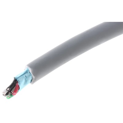 Alpha Wire Alpha Essentials LSZH Communication & Control Series Data Cable 3 Pairs 6 Cores 0.22 mm² 30 m Grey 5473L SL005
