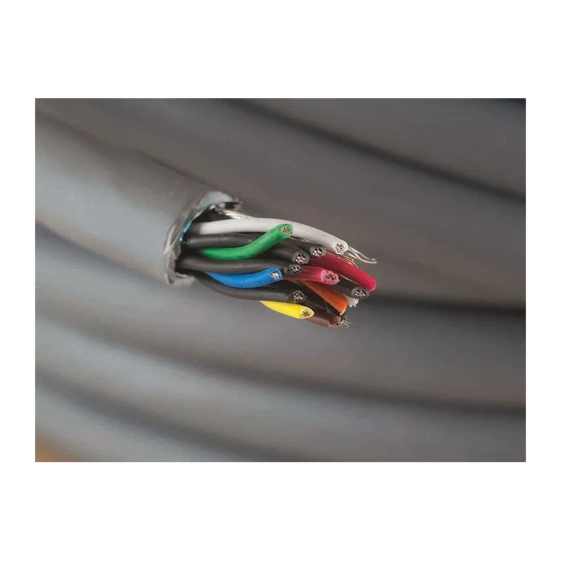 Alpha Wire Alpha Essentials LSZH Communication & Control Series Data Cable 8 Pairs 16 Cores 0.22 mm² 30 m Grey 5478L SL005