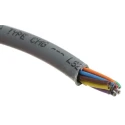 Alpha Wire Alpha Essentials LSZH Communication & Control Series Data Cable 3 Pairs 10 Cores 0.35 mm² 30 m 300V 1180L SL005