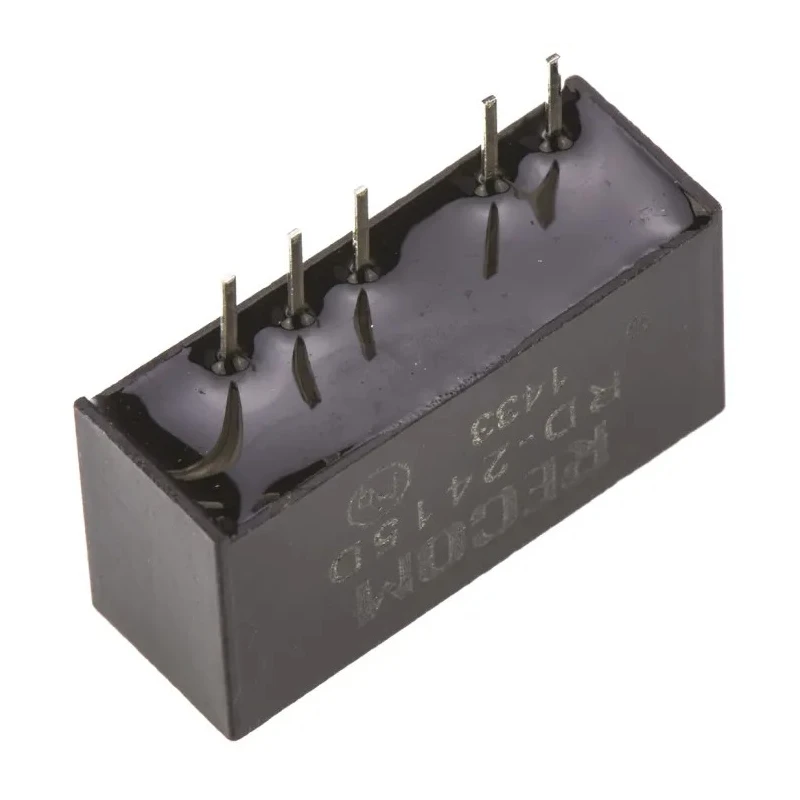 Recom DC/DC Converter, 2W Power, 15V DC Output, 66mA Output Current, 24V DC Maximum Input, 85°C Max Temp, 7-Pin RD-2415D