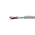 Alpha Wire Alpha Essentials LSZH Communication & Control Series Data Cable 2 Pairs 4 Cores 0.22 mm² 30 m Grey 5472L SL005