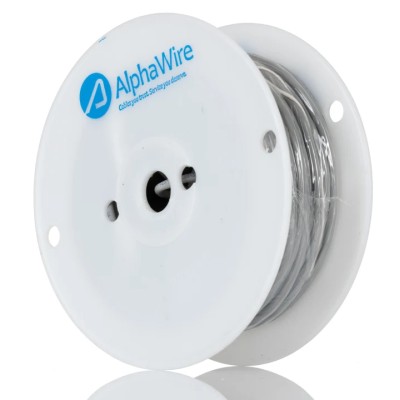 Alpha Wire Alpha Essentials LSZH Communication & Control Series Data Cable 1 Pairs 2 Cores 0.22 mm² 30 m Grey 5471L SL005