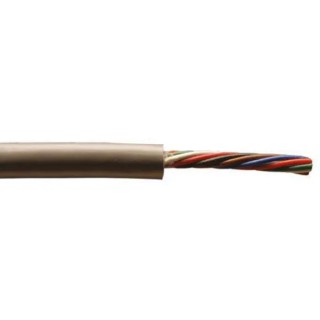 Alpha Wire Alpha Essentials LSZH Communication & Control Series Data Cable 3 Pairs 9 Cores 0.35 mm² 30 m Grey 1179L SL005