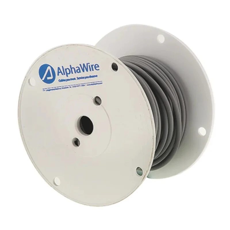 Alpha Wire Alpha Essentials LSZH Communication & Control Series Data Cable 3 Pairs 2 Cores 0.56 mm² 30 m Grey 1895L SL005