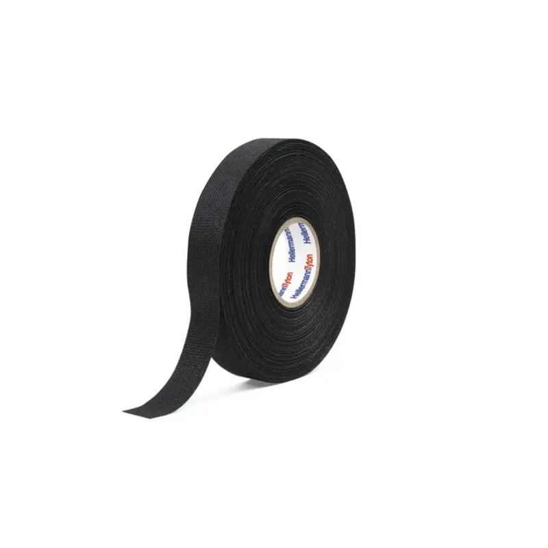 HellermannTyton Helatape Protect 300 Black Polyethylene Terephthalate Electrical Tape 19mm 712-10001 HTAPE-PROTECT300-PET-BK
