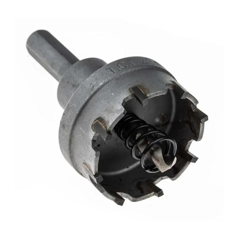 RS PRO Tungsten Carbide Tipped Hole Saw Drill Bit 40 mm Diameter, Arbor 10 mm Shank, 1 Piece 673-4737