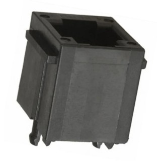 Amphenol ICC MOD JACK Series RJ11 Connector Female PCB Cat3 Unshielded Straight 1 Port 6 Way RJ11
