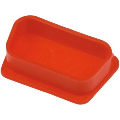 Amphenol Communications Solutions D-Sub Connector Dust Cap Male 25 Contacts Polypropylene Red 70520CLF