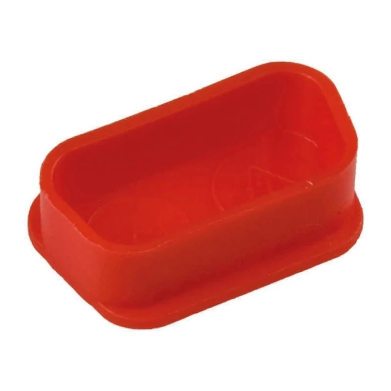 Amphenol Communications Solutions D-Sub Connector Dust Cap, Female 15 Contacts, Polypropylene, Red 70524CLF