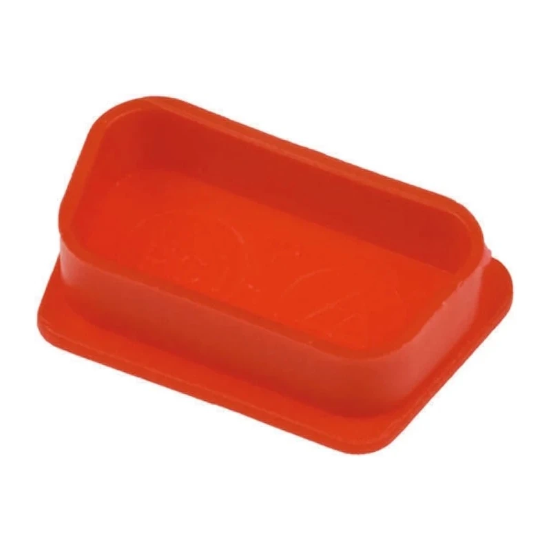 Amphenol Communications Solutions D-Sub Connector Accessory Dust Cap Male 50 Contacts Red Polypropylene 70522CLF