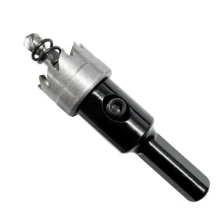 RS PRO 20 mm Diameter High Speed Steel (HSS) Hole Saw with 10 mm Shank and Ejector Spring with10mm