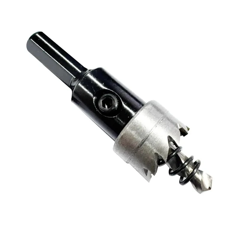 RS PRO 20 mm Diameter High Speed Steel (HSS) Hole Saw with 10 mm Shank and Ejector Spring with10mm