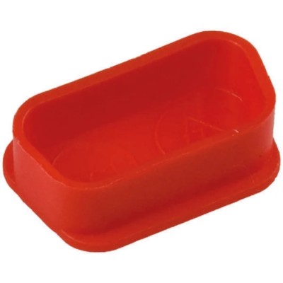 Amphenol Communications Solutions D-Sub Connector Accessory Dust Cap Female 25 Contacts Polypropylene Red 70525CLF