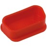 Amphenol Communications Solutions D-Sub Connector Accessory Dust Cap Female 25 Contacts Polypropylene Red 70525CLF