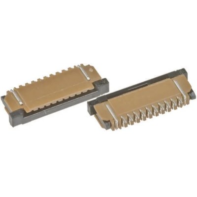 Amphenol Communications Solutions FPC Connector 1 mm Pitch 5 Way Right Angle Female Solder Termination SFW5R-2STE9LF