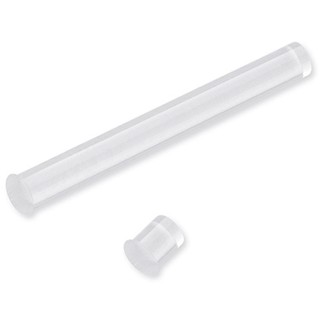 VCC Panel Mount 1-Way Straight Rigid LED Light Pipe Clear 3 mm Lens Size LFB012CTP