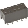 Amphenol Communications Solutions Minitek Series 6-Contact 2 Row 2 mm Pitch Straight Surface PCB Socket 55510-106TRLF