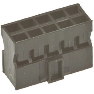 Amphenol Communications Solutions Minitek Pwr Female Connector Housing 2 mm Pitch 4 Way 2 Row Straight 90311-004LF