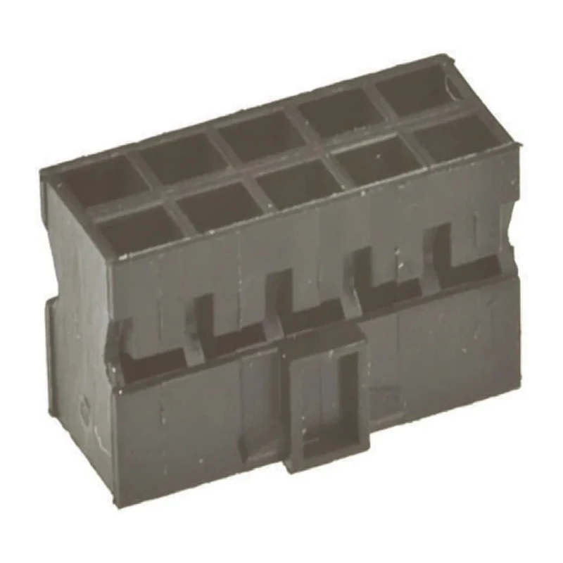 Amphenol Communications Solutions Minitek Pwr Female Connector Housing 2 mm Pitch 4 Way 2 Row Straight 90311-004LF